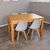 Mesa Portofino Extensible 130 - Corfam - Sabemos de muebles