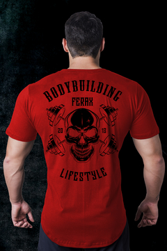Camiseta T-shirt Bodybuilding Red