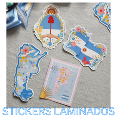 :: Pack 4 stickers LAMINADOS ::