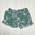 Short BELEN verde estampa