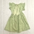 Vestido ROMA broderie verde - comprar online