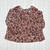 Camisa CAMILA flores bordo