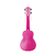 Ukulele Soprano Winner Tampo em ABS Rosa C/ Capa - UK0061 na internet