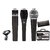 KIT C/ 3 Microfones Waldman Stage Tripack MIX - S-3PM - AC0816 na internet