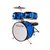 Bateria Infantil Turbinho Azul Metálico JBJ1047-MB - BT0032