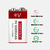 Bateria Recarregável Daweikala 9 Volts - AC2676 - loja online