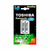 Carregador P/ 2 Pilhas Toshiba AA/AAA USB C/ 2 Pilhas Recarregáveis - AC2515