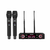 Microfone Duplo Sem Fio G-Mark EW100-FIX UHF 520 a 560 MHz - AC2868 - comprar online