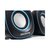 Caixa de Som 6.0W RMS Goldentec GT Sound 2.0 Preto/Azul - AP0384 - comprar online