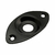 Jack Plate Ronsani Oval Preto - AC2581