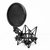 KIT C/ Shock Mount Pop Filter e Aranha LSM-18 KIT - AC0232