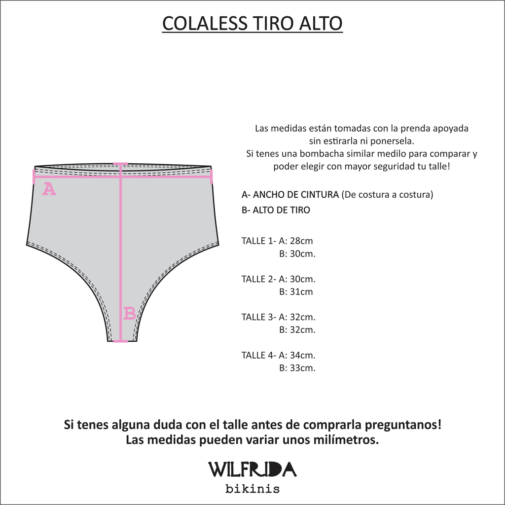 Colaless best sale tiro bajo