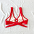 Top con argolla ROJO - comprar online