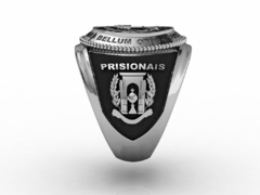 Anel de operações prisionais da polícia penal de são Paulo em prata de lei na internet