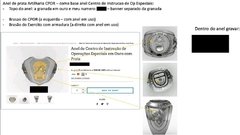 Modelagem e confecção de anel em prata