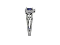 anel de formatura da comissaria de bordo em prata de lei - Ginglass Joias3D – Modelagem3D - Prototipagem