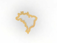 Pingente Brasil em ouro 18k na internet