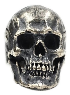 Anel caveira cranio em prata de lei na internet
