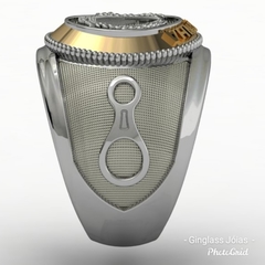 Anel Montanha em prata de lei com - Ginglass Joias3D – Modelagem3D - Prototipagem