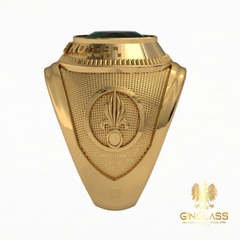 Anel da légion étrangère em ouro 18k - Ginglass Joias3D – Modelagem3D - Prototipagem