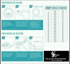 Anel do 8º Grupo de Artilharia de Costa Motorizada em Prata e detalhe em Ouro - comprar online