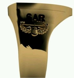 Anel Para-Sar em Ouro 18 - Ginglass Joias3D – Modelagem3D - Prototipagem