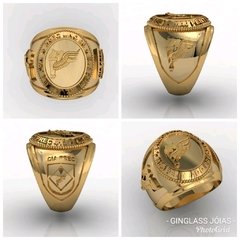 Anel Prec Uno em Ouro 750(18k)