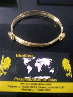 Pulseira Rabo de Elefante em Ouro 18k