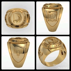 Anel para-sar  em ouro 18k (750)