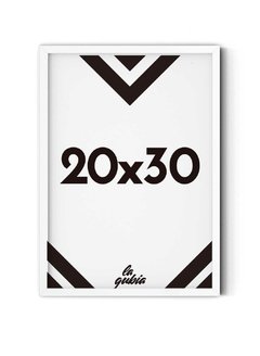 Marco 20x30 blanco