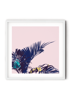 Tríptico palmeras - Taller de marcos- La Gubia
