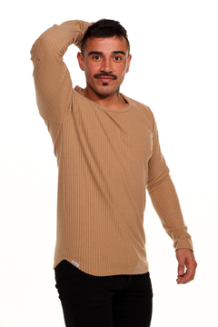 SWEATER JAMES CAMEL - comprar online