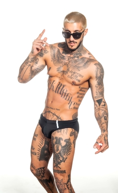 SUNGA VIVO NEGRO - NARCISO UNDERWEAR