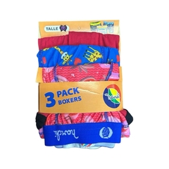 PACK X 3 BOXER CORTO - COLLECTION NARCHI