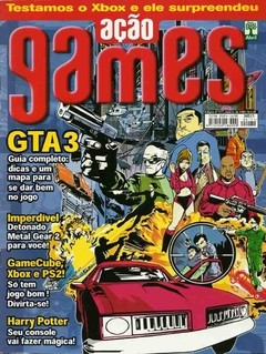 REVISTA DE GAMES AÇÃO GAMES EDITORA ABRIL #171 JANEIRO 2002 80 PAG