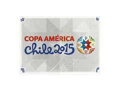 FIGURINHA COPA AMÉRICA CHILE 2015 LOGO DA COPA Nº 1 E 2