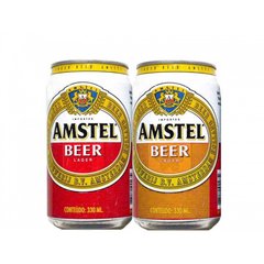 LATA VAZIA AMSTEL BEER LAGER 330 ML ALUMINIO HOLAND