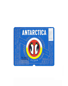 RÓTULO ANTARCTICA CERVEJA PILSEN 300 ML BRAZIL