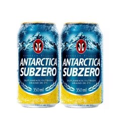 LATA VAZIA ANTARCTICA PILSEN SUB ZERO MODELO 2016 350 ML ALUMÍNIO BRAZIL