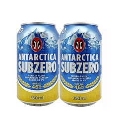 LATA VAZIA ANTARCTICA PILSEN SUB ZERO NOVA LATA 350 ML ALUMÍNIO BRAZIL