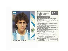FIGURINHA COPA FIFA 2006 ARGENTINA PABLO AIMAR Nº 177