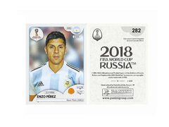 FIGURINHA COPA FIFA 2018 ARGENTINA ENZO PÉRES Nº 282