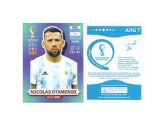 FIGURINHA COPA FIFA 2022 ARGENTINA NICOLÁS OTAMENDI Nº ARG 7