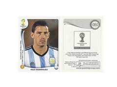 FIGURINHA COPA FIFA 2014 ARGENTINA MAXI RODRÍGUEZ Nº 424