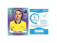 FIGURINHA COPA FIFA 2022 AUSTRALIA JOEL KING Nº AUS 8