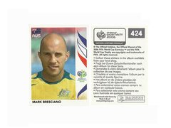 FIGURINHA COPA FIFA 2006 AUSTRALIA MARK BRESCIANO Nº 424