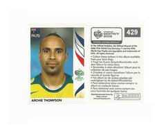 FIGURINHA COPA FIFA 2006 AUSTRALIA ARCHIE THOMPSON Nº 429