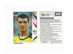 FIGURINHA COPA FIFA 2006 AUSTRALIA JOHN ALOISI Nº 430