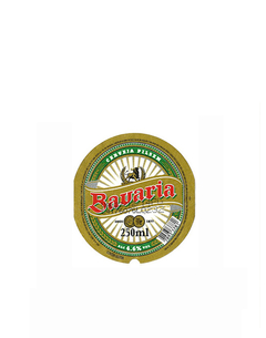 RÓTULO BAVARIA CERVEJA PILSEN 250 ML BRAZIL - comprar online