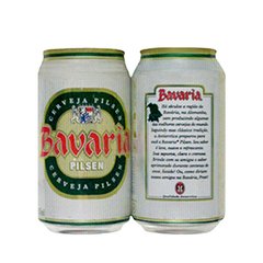 LATA VAZIA BAVARIA PILSEN LATA ANTIGA 350 ML ALUMÍNIO BRAZIL - comprar online